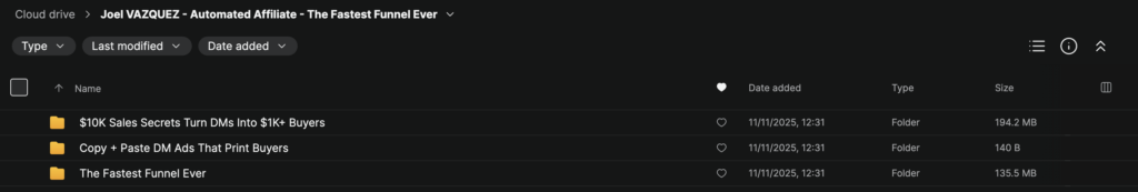 Joel VAZQUEZ – Automated Affiliate – The Fastest Funnel Ever