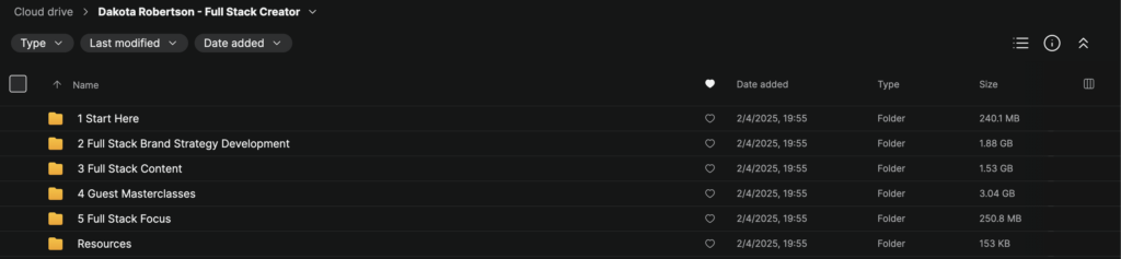 Dakota Robertson – Full Stack Creator