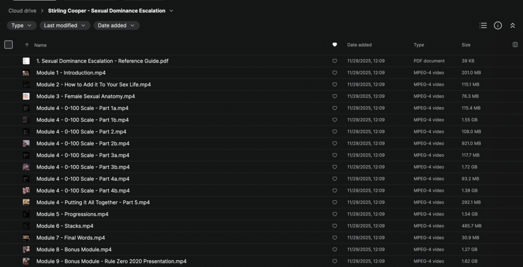 Stirling Cooper - Sexual Dominance Escalation