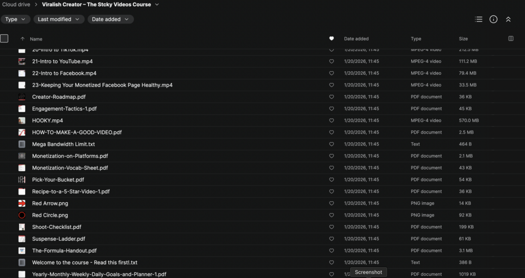Viralish Creator – The Stcky Videos Course