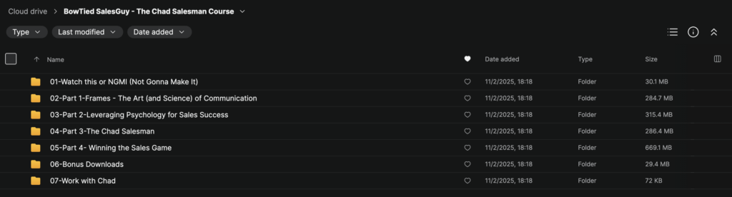 BowTied SalesGuy – The Chad Salesman Course