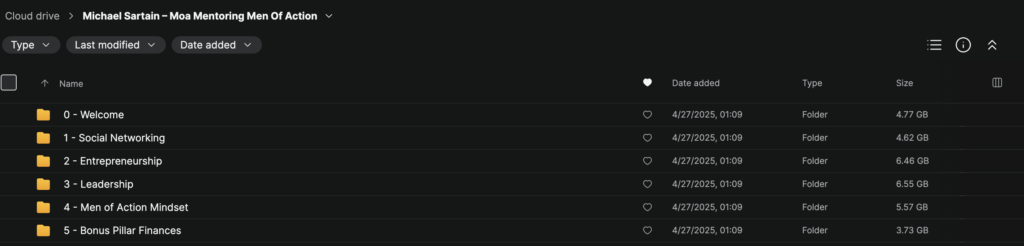 Michael Sartain – Moa Mentoring Men Of Action