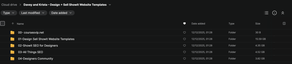 Davey and Krista – Design + Sell Showit Website Templates