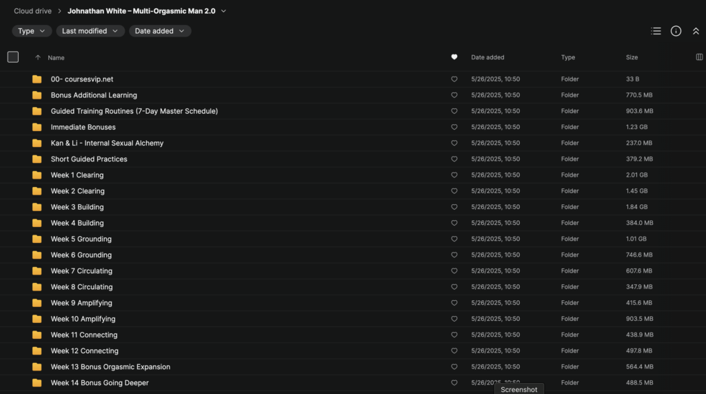 Johnathan White – Multi-Orgasmic Man 2.0