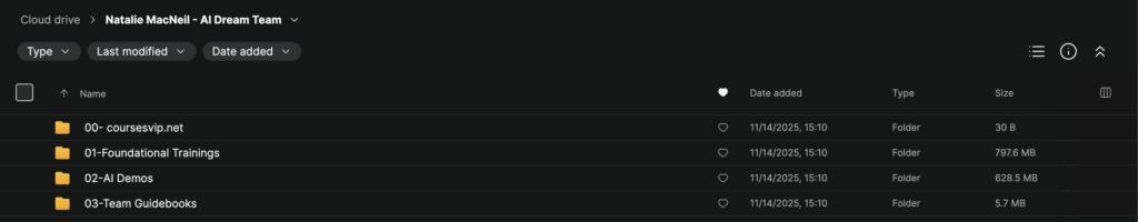 Natalie MacNeil – AI Dream Team