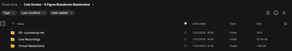 Cole Gordon – 8 Figure Boardroom Mastermind