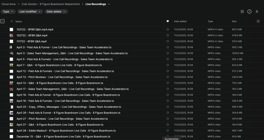 Cole Gordon – 8 Figure Boardroom Mastermind