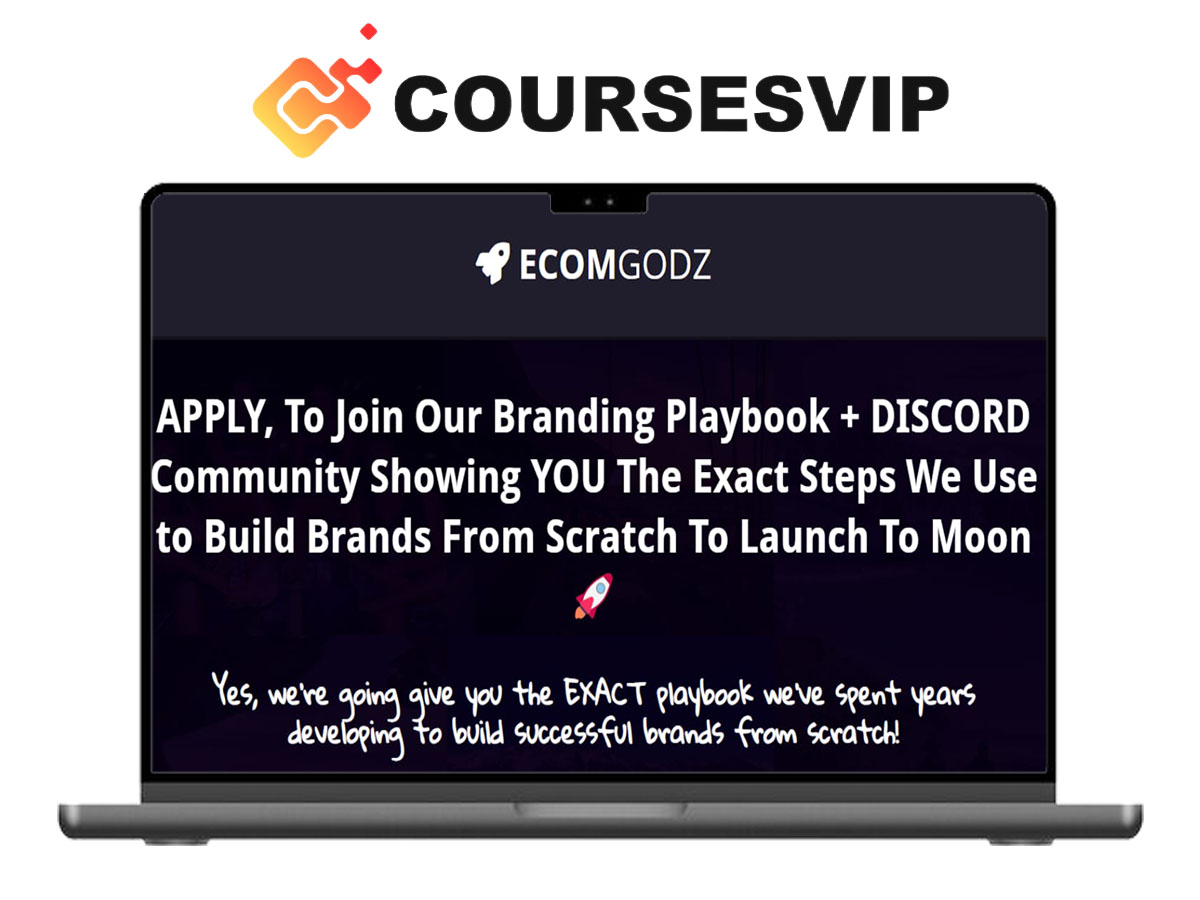 Ecom Gods Playbook By Coltybrah & Saint Dici