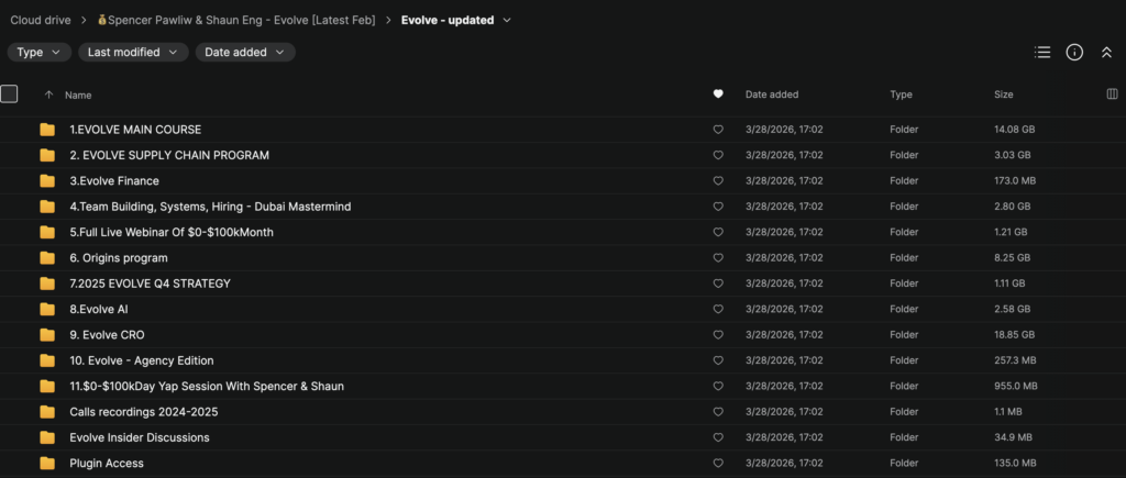 Spencer Pawliw & Shaun Eng – Evolve (March 2026)