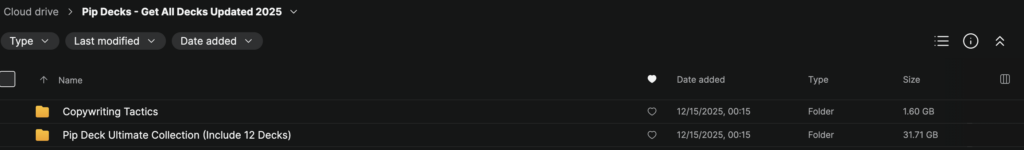 Pip Decks – The Ultimate Collection 2026