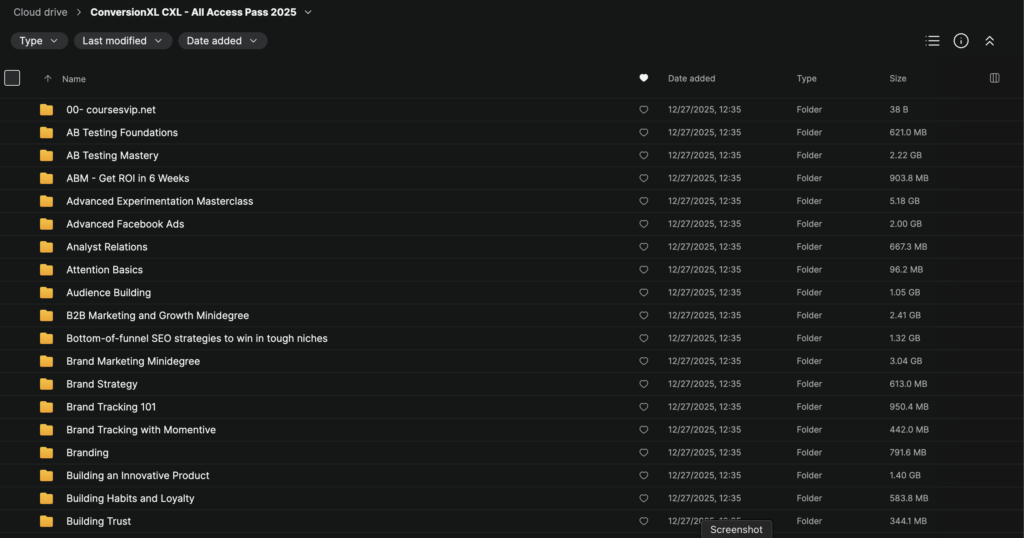 ConversionXL CXL – All Access Pass 2025