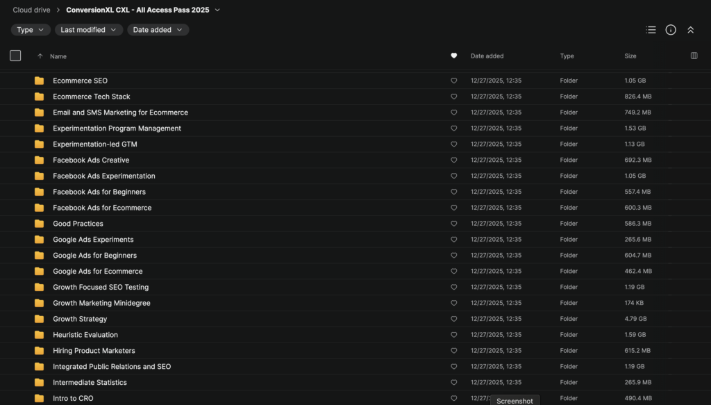 ConversionXL CXL – All Access Pass 2025
