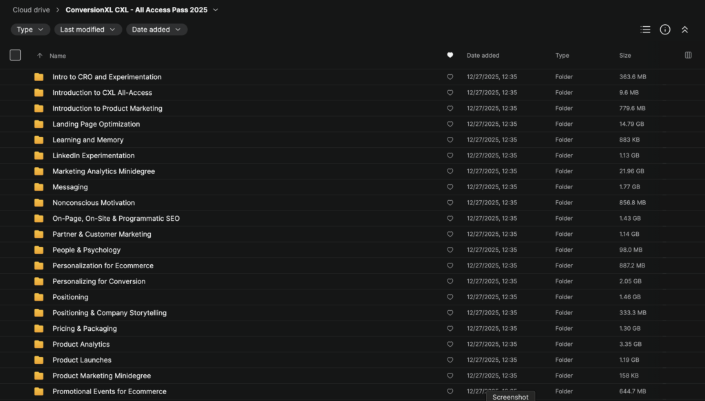 ConversionXL CXL – All Access Pass 2025