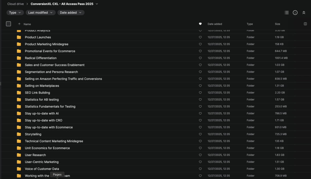 ConversionXL CXL – All Access Pass 2025