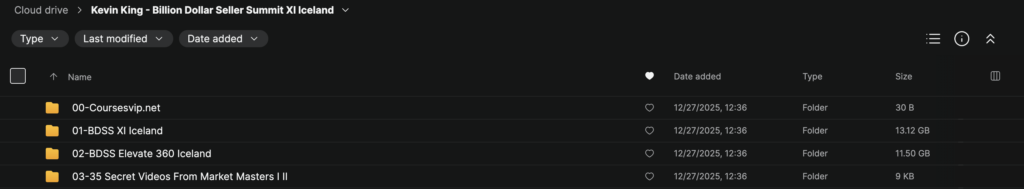 Kevin King – Billion Dollar Seller Summit XI Iceland