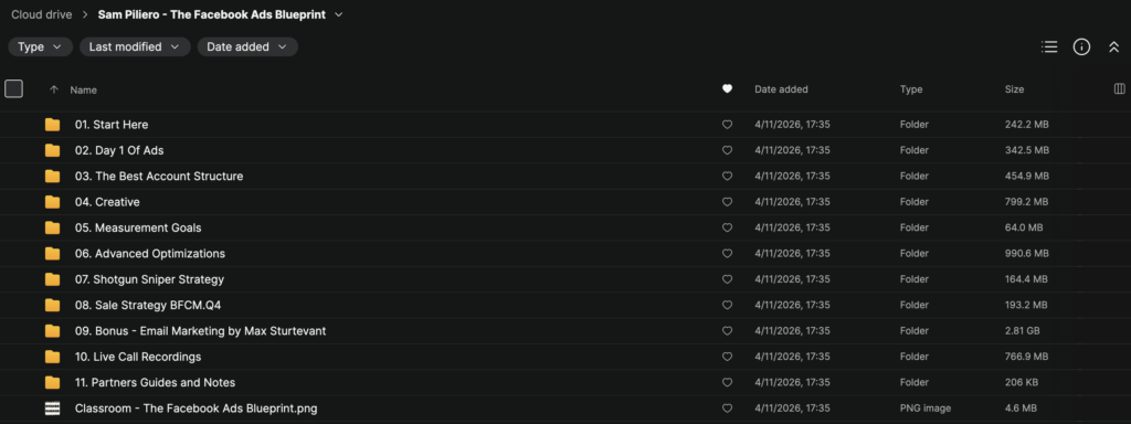 Sam Piliero – The Facebook Ads Blueprint