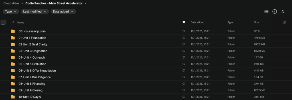  Codie Sanchez – Main Street Accelerator