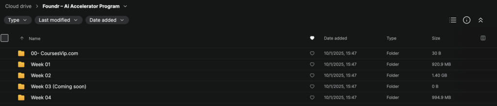 Foundr – Ai Accelerator Program
