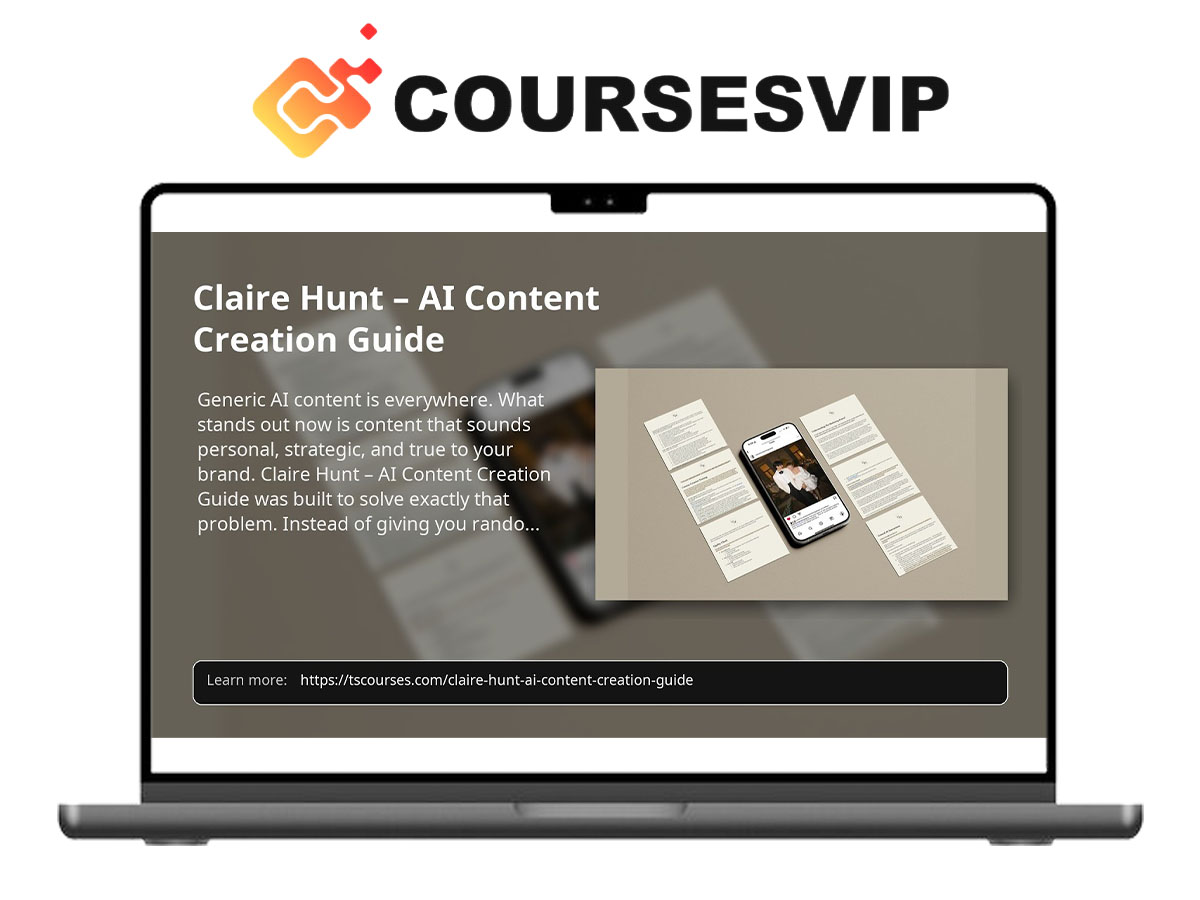 Claire Hunt – AI Content Creation Guide
