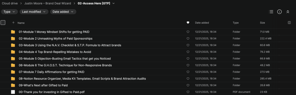 Justin Moore – Brand Deal Wizard